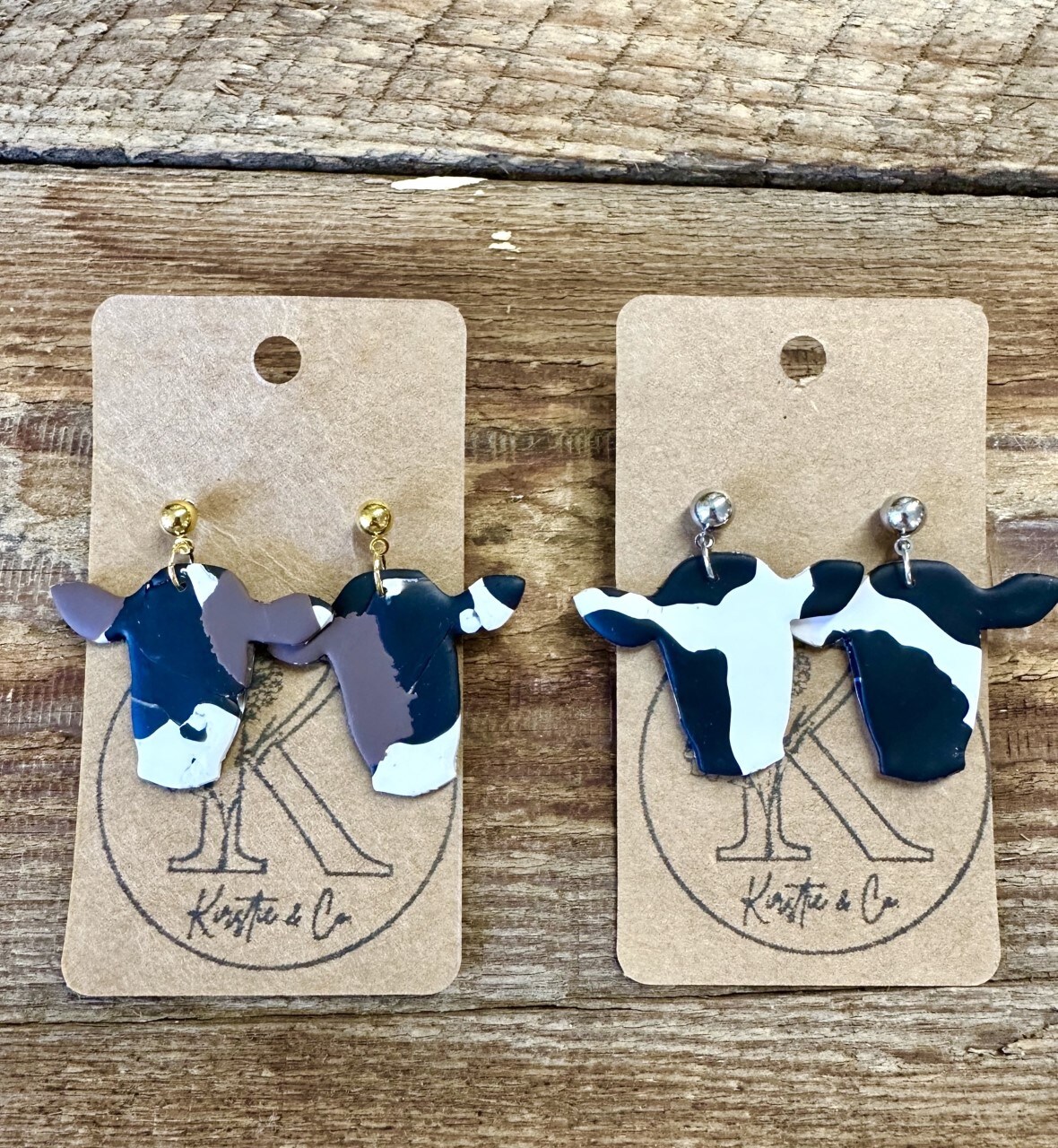 Kirstie & Co Moo Studs